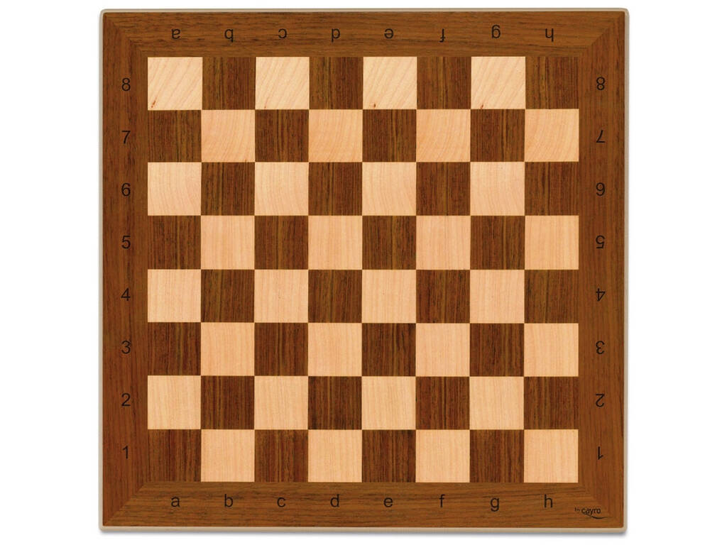 Cayro дървена шахматна дъска T-137 — 33 × 33 см
