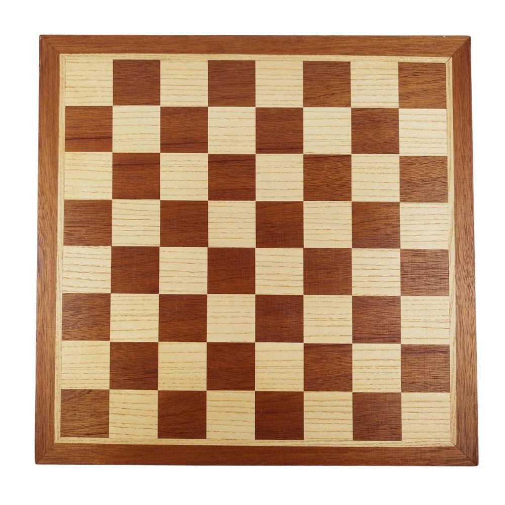 Oreshak 5050 — шахматна дъска махагон и ясен 48 × 48 см