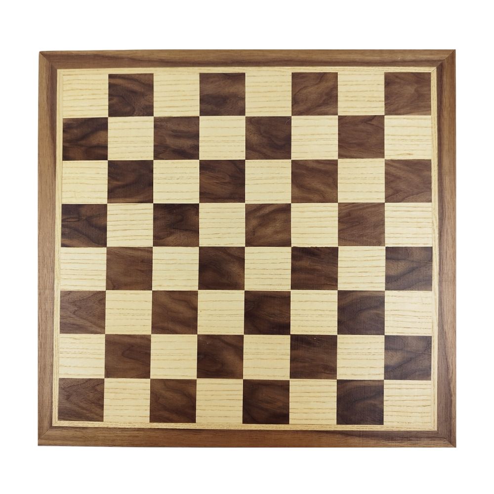 Oreshak 6010 — шахматна дъска орех и ясен 48 × 48 см